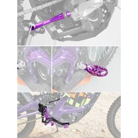 AliExpress NICECNC For Surron Light Bee X S Hydraulic Rear Foot Brake & Footrest & Foot Pegs Support Brace For Segway X160 X260 Electric Dirt Bike