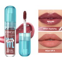 1PC mirror lip gloss, moisturizing, lightweight, non greasy, long-lasting luster, non stick to cup lip gloss