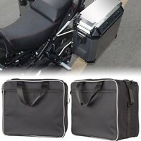 For BMW R1200GS Adv Black Inner Bags Motor Saddle Bag Adventure WATER-COOLED R1250GS R 1250 GS Adventure Motorcycle Luggage Bags