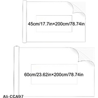 【A】New Electrostatic Whiteboard Sticker Reusable PP Teaching Graffiti Drawing Board Removable Household Erasable Whiteboard