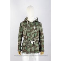 Reproduction Cosplay German Splinter Pattern Camouflage Reversible Winter Parka Nordland 1944