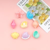 30/300pcs Mini Shell Star Flatback Resin Cabochon Scrapbook Accessories Hair Clips Nail Earrings Jewelry Making Crafts Patch