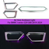 For BMW 3 series G20 M3 G80 2019-2024 Ambient Light Air Vent Trim LHD AC Air Condition Outlet Vent Cover Trim Direct Replace