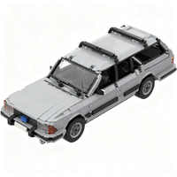 1752pcs MOC Forded Granada Station Wagon Cars Model Building Blocks Christmas Gifts Construction Toy Brick Kids Education DIY