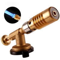 Gas Burner Flame Gas Torch Flame Gun Blowtorch Cooking Soldering Butane Auto Ignition Gas-Burner Lighter Heating Camping