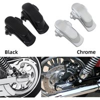 Motorcycle Accessory Rear Axle Nut Covers Caps For Harley Dyna Street Bob Super Glide Low Rider Fat Bob Wide Glide 2006-2015