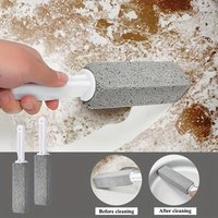 Pumice Stone Cleaning Tool For Toilet Tile Sink Limescale Stain Remover Multipurpose Decontamination Brush