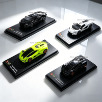 Bburago 1:64 Lamborghini Terzo Millennio Countach LPI800-4 Car Toy Acrylic Dust Cover Boys Christmas Gift Die Casting Model