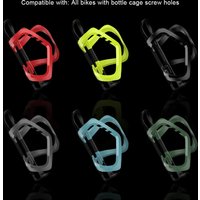 Bike Water Bottle Cage Universal Bicycles Accessories Storage Stand Bottles Holder Spare Part Fluorescent yellow
