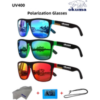 AliExpress okuma Okuma - Unisex UV400 Polarized Glasses, suitable for outdoor sports such as driving, fishing, cycling, hiking, etc