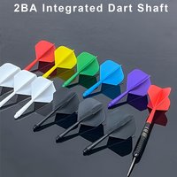 3PCS 2BA Plastic Dart Shaft Set, Integrated, High-Strength, Anti-Fall, Durable, Pro Design, Essential Accessory
