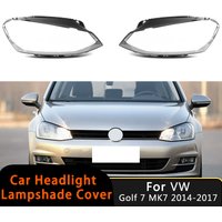 For Volkswagen VW Golf 7 MK7 GTI 2014-2017 Auto Headlamp Clear Glass Lamp Shell Lens Car Headlight Lampshade Transparent Cover
