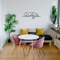 Metal Dog Wall Decor - Dog Wall Art ,Metal Wall Art ,Metal Wall Decor ,Minimalist Room & Living Room Wall Décor 1PC