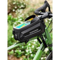 AliExpress Bicycle Top Tube Bag Waterproof Hard Casing Bike Bag Bike Phone Mount Pouch for Phones 4.7-7.2 Inch
