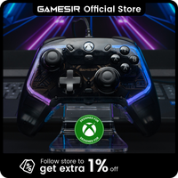 Manette GameSir Kaleid Flux à effet Hall pour Xbox Series X, Xbox Series S, Xbox One, console de jeu et PC.