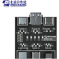 MECHANIC DT3 On-Off Data Cable Detection Board for IPhone Android USB Type C Light Lighing Datecable Short Circuit Checking Tool