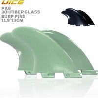 UICE 3pcs Surf Fins Performer Surfboard Tail Rudder 30%Fiberglass Surfboard Fin Surfing Thruster 3 Fins Surfing Tri Fins