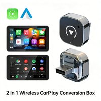 For Car Wired To Wireless CarPlay Adapter 2in1 Android Auto Smart AI Box High Quality Car Accessories IntelligentSystem carplay
