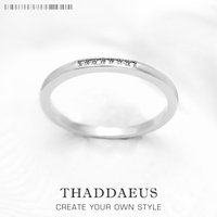 Delicate Band Ring Europe Style Classic Fine Jewelry For Women Summer Brand New Pure 925 Sterling Silver Romantic Gift