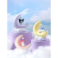 Cartoon Melody Cinnamoroll Kuromi Moon Sweet Dream LED Night Light USB Rechargeable Desktop Decor Cute Kawaii Bedside Lamp Gift