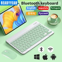 For iPad Bluetooth Mini Keyboard For Android iOS Windows Wireless Keyboard For Samsung Apple Xiaomi Tablet Keyboard And Mouse