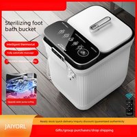 Electric Home Spa Foot Bath Basin with Heating and Constant Temperature Fully Automatic Massage Foot Bath with Remote Control