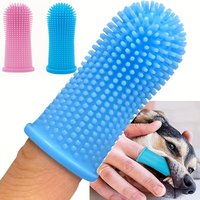 Dog Toothbrush, 360 ° Dog Toothbrush Kit, Cat Toothbrush, Dog Tooth Cleaning, Dog Finger Toothbrush, Small and Large Pet Dog
