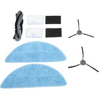 Accessory Kit For Cecotec For Conga Y70 Robot Vacuum Includes Main Roller Edge Brushes HEPA Filters And Cleaning Pads