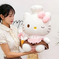 40/60/75CM Sanrio Plushies Big Size Hello Kitty Peluche Cartoon Anime Stuffed Doll Kawaii Comfortable Soft Doll Kids Toy Gifts