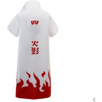2026 Narutos Seventh Hokage Cloak Cosplay Costumes Uzumaki Narutos 7th Hokage Cape Robe Anime Halloween Party Fancy Dress Outfit