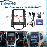 Car Frame Fascia Adapter 9.7 Inch Tesla Android Radio Dash Fitting Panel Kit For Opel Astra J 2 Buick Excelle Verano 2009-2014