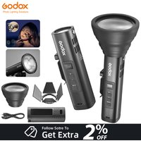 GODOX FL15Bi LED Video Flash Light Bi-Color 2800K-6500K Hight Brightness Photography LED Light IP54 Water-resistant App Control