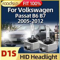 Lampe au xénon HID 35W D1S, phare de voiture 6000K, lumière automatique pour Volkswagen Passat B6 B7 2005 2006 2007 2008 2009 2010 2011 2012