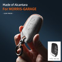 Suede Fob Key Cover case For MG 4 2023 Mg4 Ev MG HS GT ZS EV ZX MG5 MG6 for Roewe RX3 RX5 RX8 ERX5 I6 I5 Car Accessories