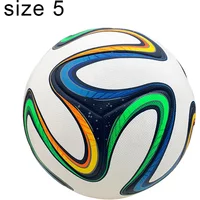 2014 Brazil Brazuca Latest Football Standard Size 5-Ball PU Material Sports League Football Training Ball Futbol Voetba