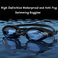 Adult Swimming Goggles: HD Vision, Waterproof, Anti-Fog, Unisex, Stylish & Bright, Professional & Comfortable