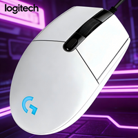 Logitech G203 wired dual-mode professional gaming mouse, with clear sound and color, blue mouse, purple mouse, black mouse