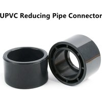 1/5PCS 20/25/32/40/50mm UPVC Reducing Pipe Connector Aquarium Fish Connector PVC Pipe Fillings Pipe Bushing Garden Irrigation