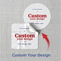 Custom Stickers Personalized Labels Waterproof Self Adhesive Vinyl Stickers Custom Logo Text Image for Business Branding Packagi