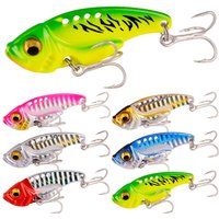 7G Metal Vib Lure Bait 4.2CM Long Casting Spinnerbait for Bass Fishing Simulation Fake Bait for Freshwater And Saltwater Jigging