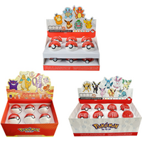 Pokemon Anime Poke Ball Action Figures Sylveston Umbreon Gengar Mini Dolls FUNISM Original Genuine Model Car Ornament Toys Gift