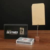 ACAAN Destined Any Card Any Number Prophecy Envelope Gimmcik Card Magic Tricks Illusions Mentalism Close up Magic Props Stage