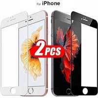 2Pcs Tempered Glass For iPhone 7 8 Plus SE 2020 2022 7Plus Screen Protector Film