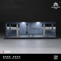 *Pre-order*More Art 1:64 Underground Parking Garage Scene Model 07 ,Lighting Parking Lot Diorama For Display&Collection&Gift