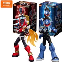 New Arrival Blokees Champion Class Mega Man Zero Rockman Poseable Buildable Model Kit Desktop Hobby Display Action Figure Gift