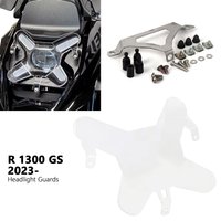 Motorcycle R 1300 GS 2023 2024 2025 Headlight Protector Guard Cover Head Light Accessories Acrylic For BMW R1300 GS R1300GS