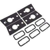 For 2003-2009 Hummer H2 Car Styling Foam Cotton Black Roof Side Lights Running Lamp Anti-Leak Seal Gaskets Car Accessories