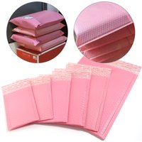 5-20Pcs Pink PE Bubble Mailer Envelope Mailing Shipping Packaging Small Business Self Seal Bubble Waterproof Express Envelope
