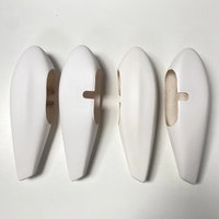 1Pair RC Airplanes Landing Gear Wheel Pants Cover Low Resistance 144mm/185mm Length Protection for Models Aircraft Spare Part
