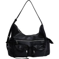 Simple Y2K Retro Shoulder Bag Fashion Spicy Girl Armpit Bag Korean Handbag Vintage Underarm Bag Streetwear